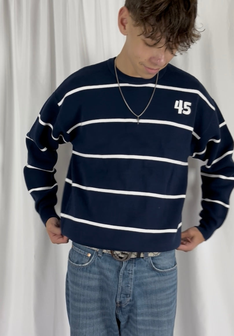 Knit Sweater – Navy
