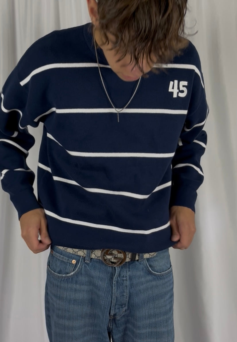 Knit Sweater – Navy