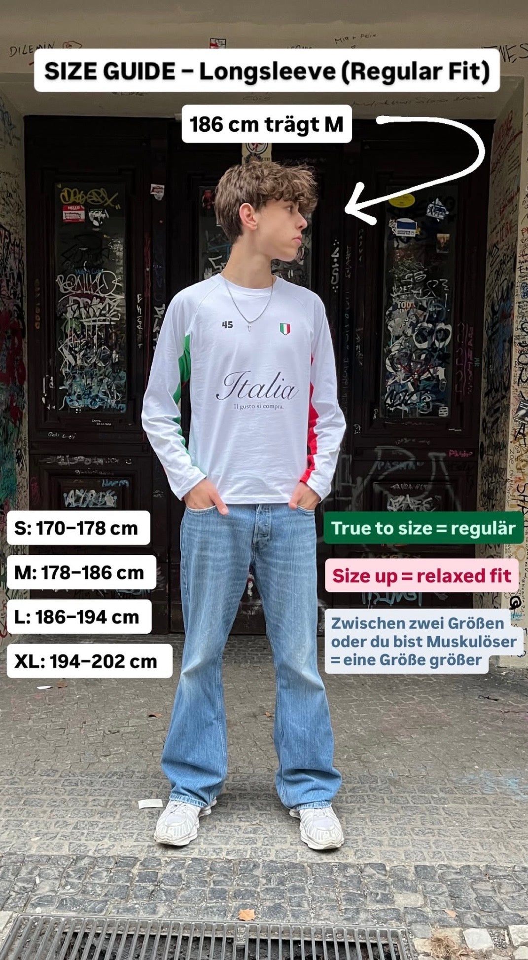 ITALIA - Longsleeve (Pre-Order)