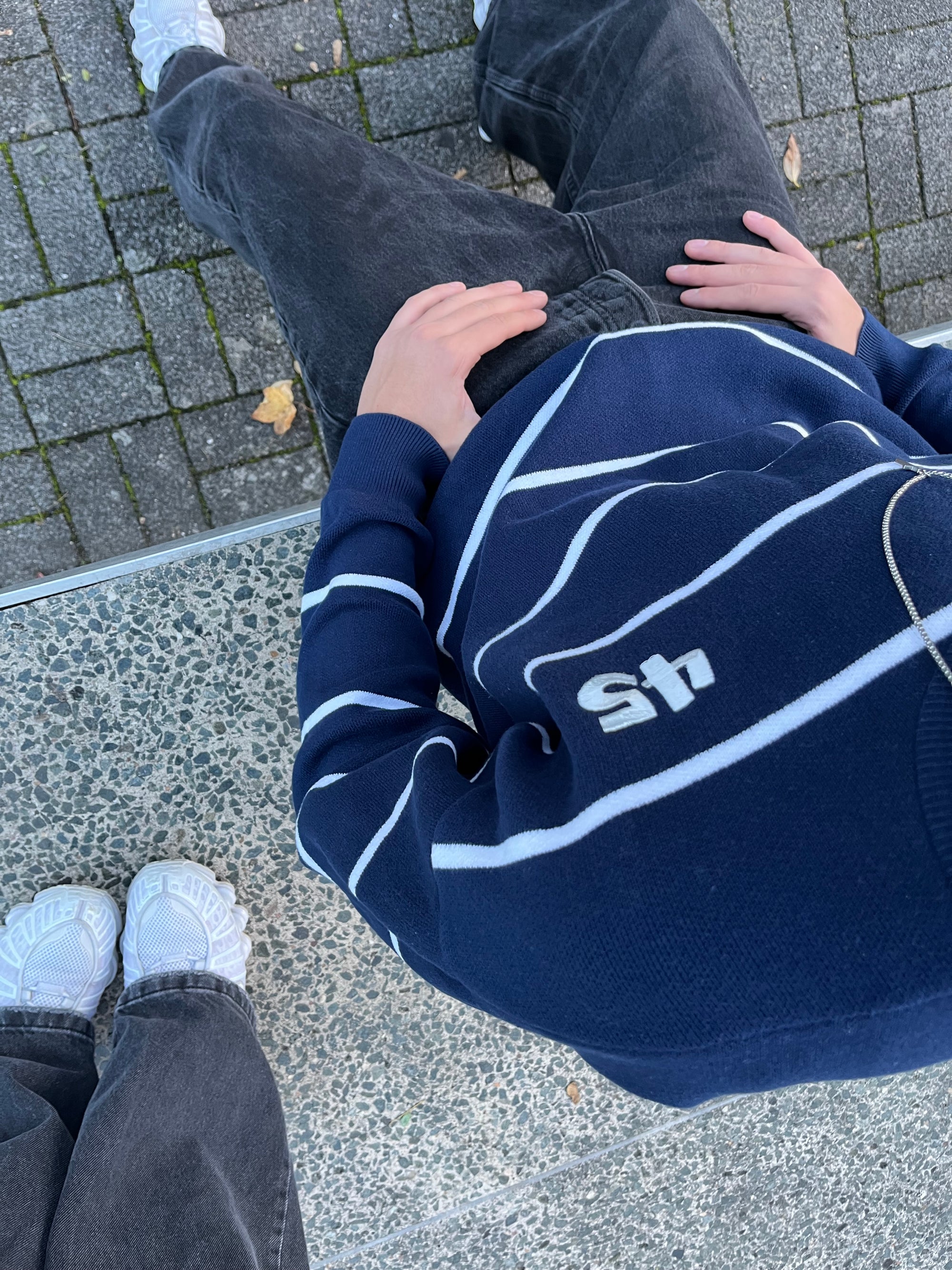 Knit Sweater – Navy