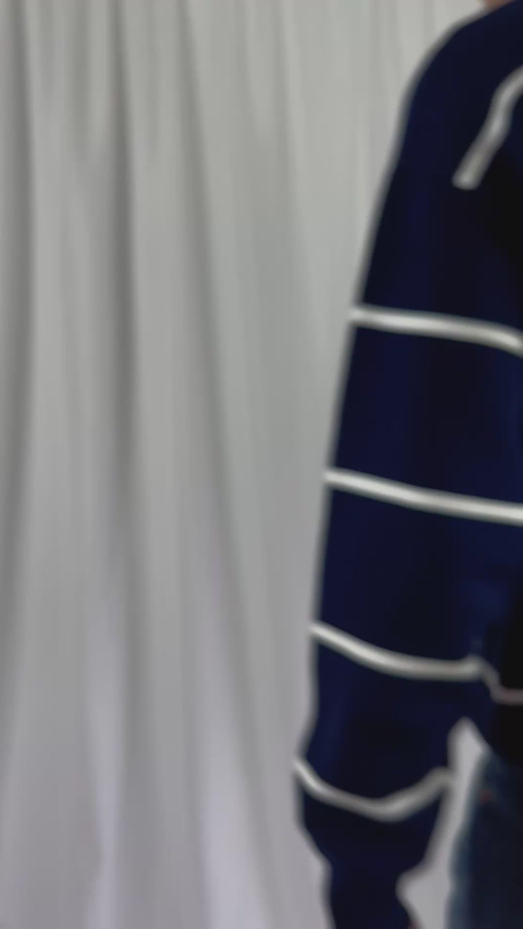 Knit Sweater – Navy